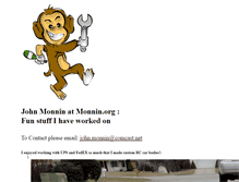 Tablet Screenshot of monnin.org